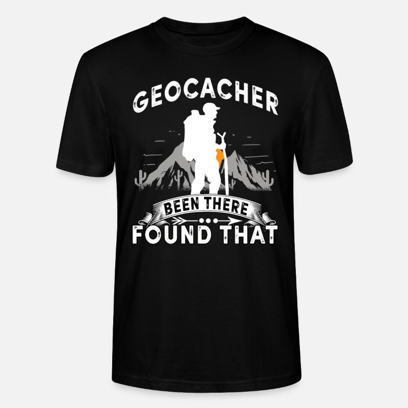 geocache - Stanley/Stella Unisex Bio-T-Shirt CRAFTER - Schwarz
