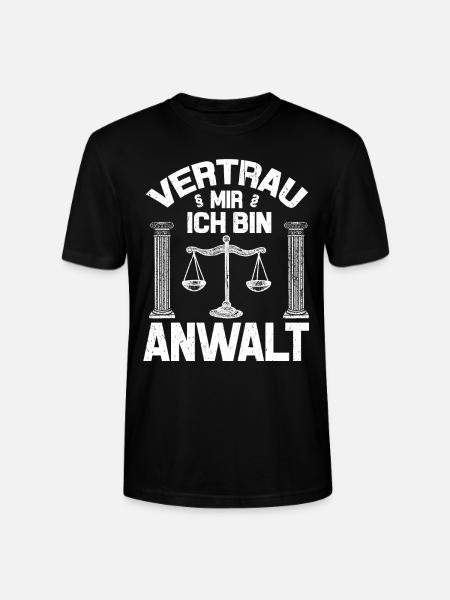 Anwalt - Stanley/Stella Unisex Bio-T-Shirt CRAFTER - Schwarz