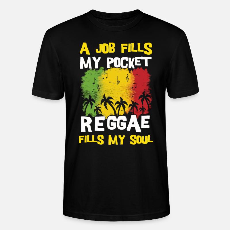 Rastafari - Stanley/Stella Unisex Bio-T-Shirt CRAFTER - Schwarz