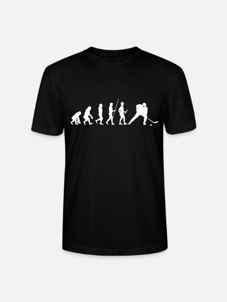 hockey - Stanley/Stella CRAFTER Unisex Organic T-Shirt - black