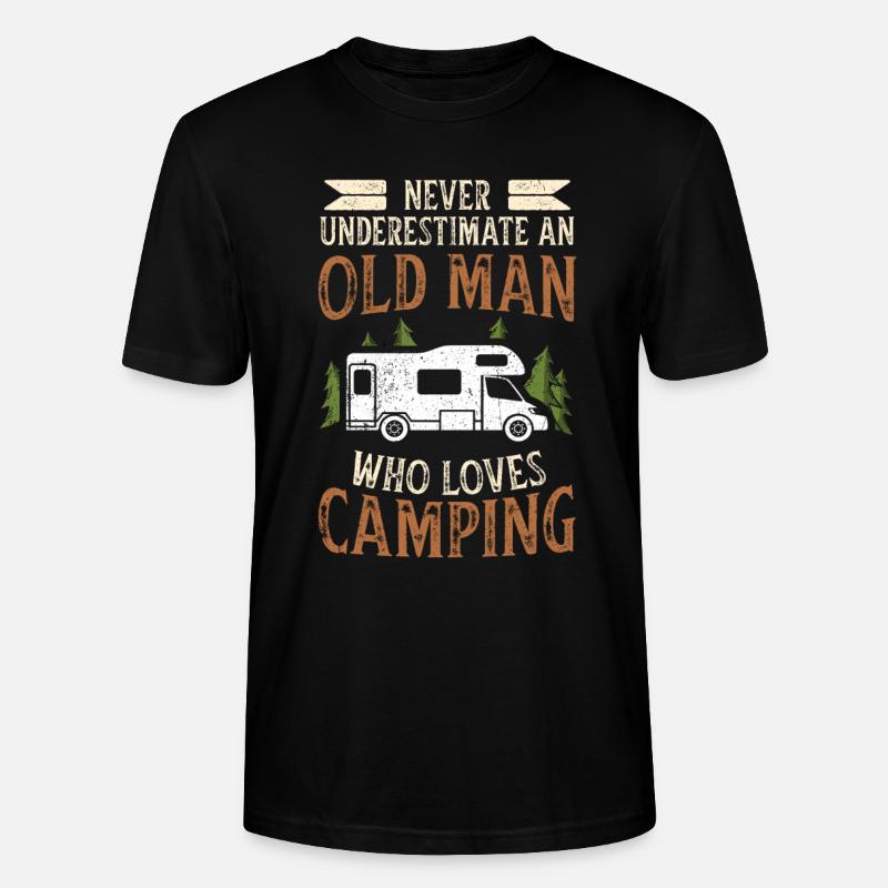 Camper - Stanley/Stella Unisex Bio-T-Shirt CRAFTER - Schwarz