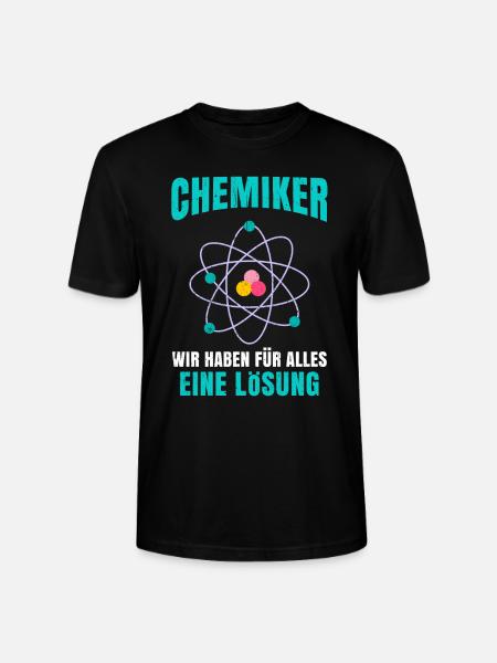 Chemie - Stanley/Stella Unisex Bio-T-Shirt CRAFTER - Schwarz