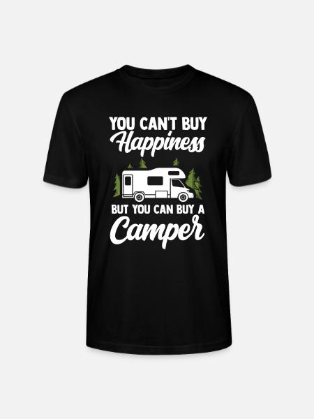 camper - Stanley/Stella CRAFTER Unisex Organic T-Shirt - black