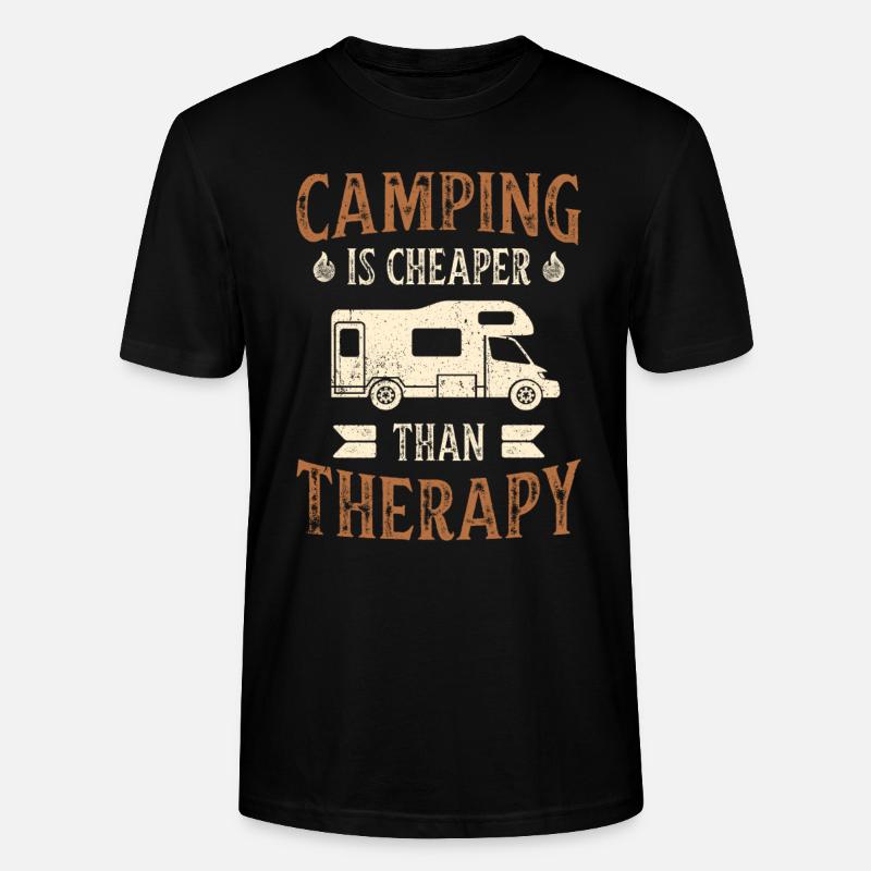 Camper - Stanley/Stella Unisex Bio-T-Shirt CRAFTER - Schwarz