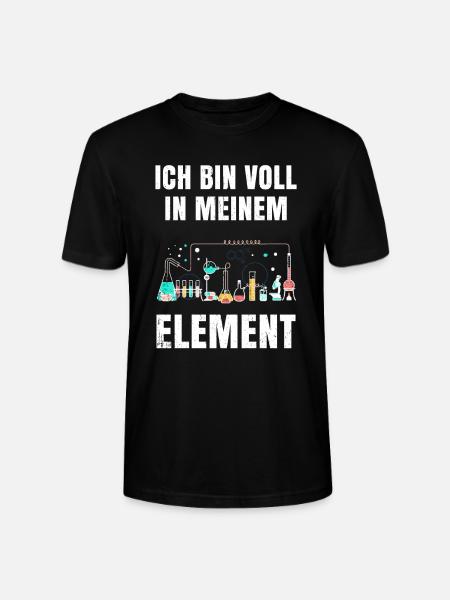 chemistry - Stanley/Stella CRAFTER Unisex Organic T-Shirt - black