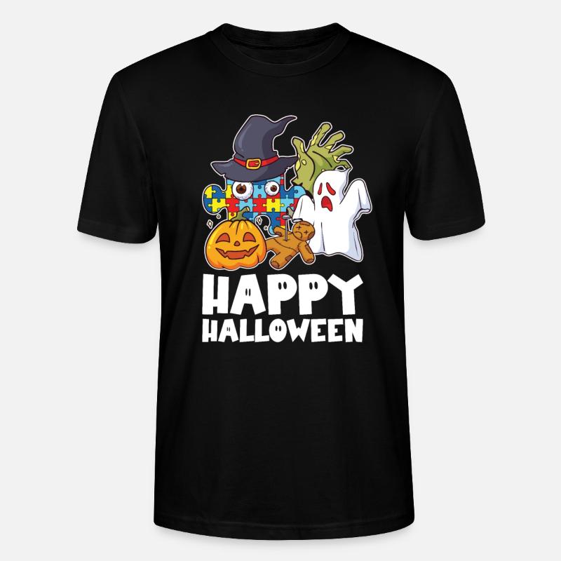 Fröhliches - Stanley/Stella Unisex Bio-T-Shirt CRAFTER - Schwarz