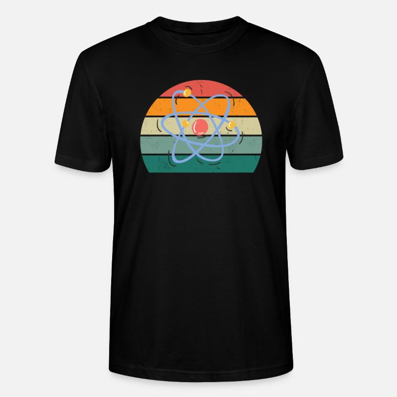 science scientist research knowledge - Stanley/Stella CRAFTER Unisex Organic T-Shirt - black