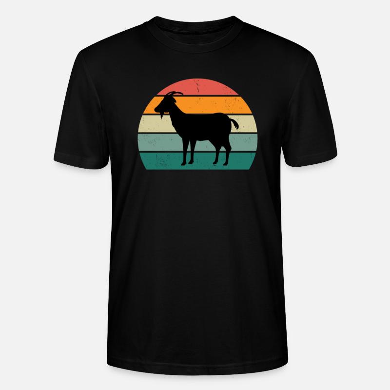 chevreau chevreau gémit chèvre - T-shirt bio CRAFTER Stanley Stella Unisexe - noir