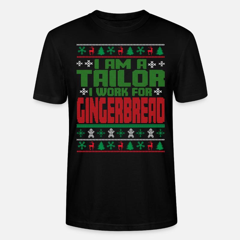 Citation de Noël de Schneider - T-shirt bio CRAFTER Stanley Stella Unisexe - noir