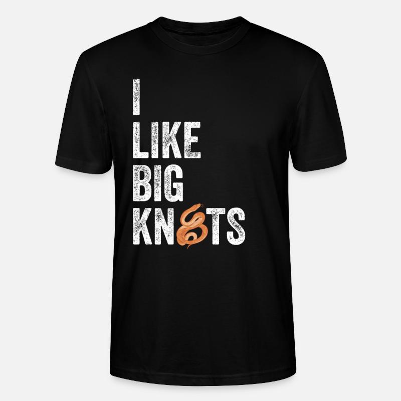 Königspython Ball Python - Stanley/Stella Unisex Bio-T-Shirt CRAFTER - Schwarz