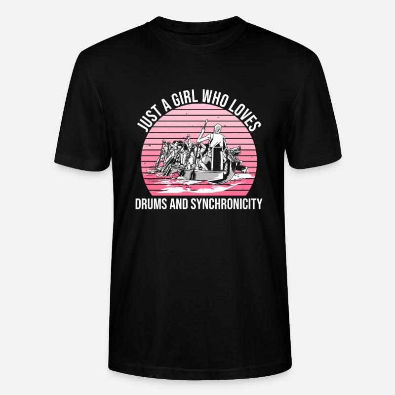 Drachenboot Mädchen - T-shirt bio CRAFTER Stanley Stella Unisexe - noir
