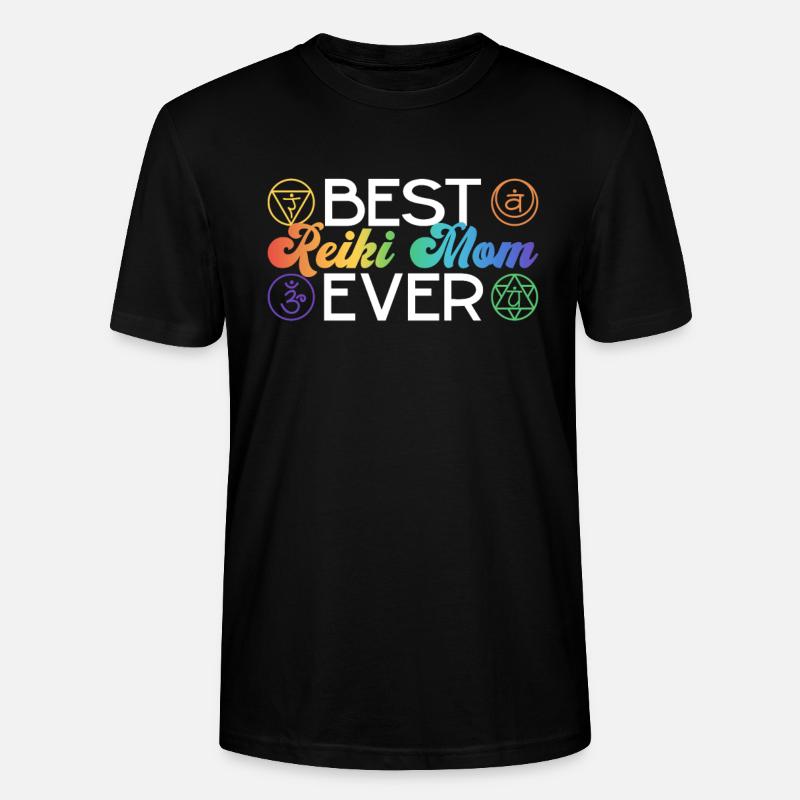 Mutter Reiki Meisterin Mutter - T-shirt bio CRAFTER Stanley Stella Unisexe - noir