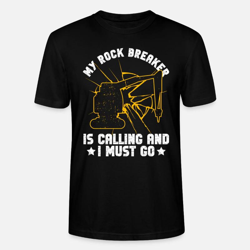 Bagger Sandbagger - Stanley/Stella Unisex Bio-T-Shirt CRAFTER - Schwarz