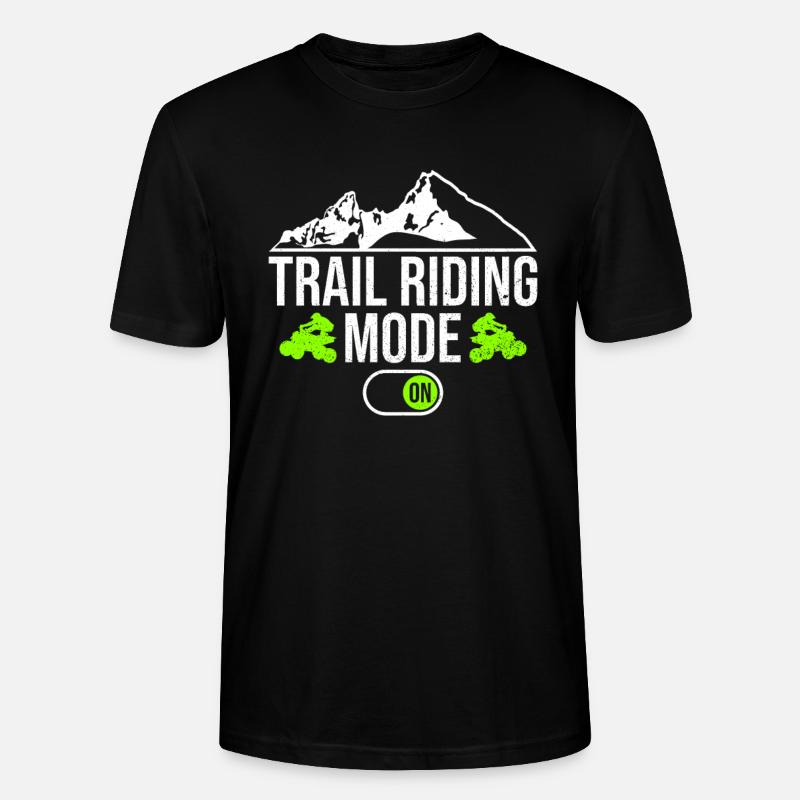 Quad Trail Riding Quadfahrer - T-shirt bio CRAFTER Stanley Stella Unisexe - noir