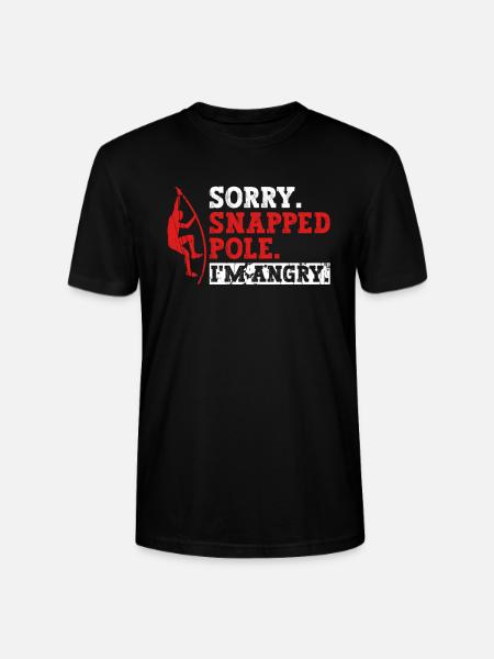 Stabhochspringer Stabhochspringen - Stanley/Stella Unisex Bio-T-Shirt CRAFTER - Schwarz