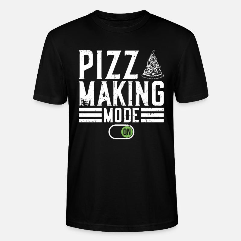 Pizza Making Mode Hobby Pizzabäcker - T-shirt bio CRAFTER Stanley Stella Unisexe - noir
