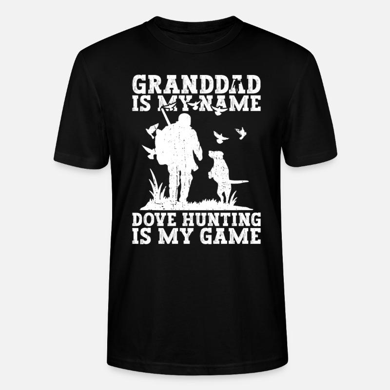 Taubenjäger Opa Taubenjagd Jäger - T-shirt bio CRAFTER Stanley Stella Unisexe - noir
