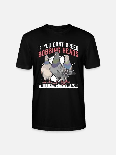 Taubenzüchter Und Taubenrennsport - Stanley/Stella CRAFTER Unisex Organic T-Shirt - black