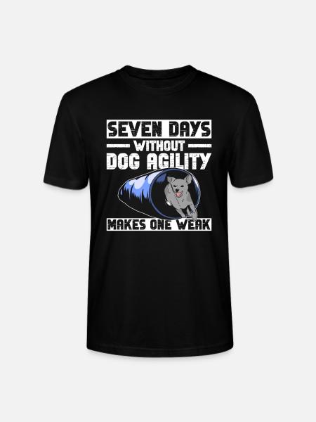 Hunde-agility-trainer-design Für - T-shirt bio CRAFTER Stanley Stella Unisexe - noir