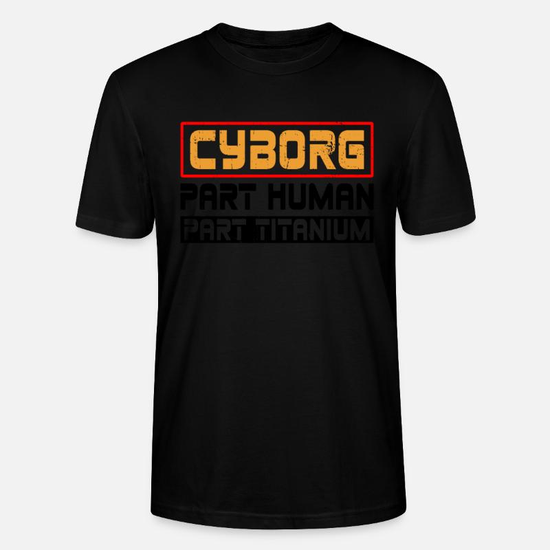 Umgebautes Hüftdesign Nach Einer Hüftoperation - T-shirt bio CRAFTER Stanley Stella Unisexe - noir