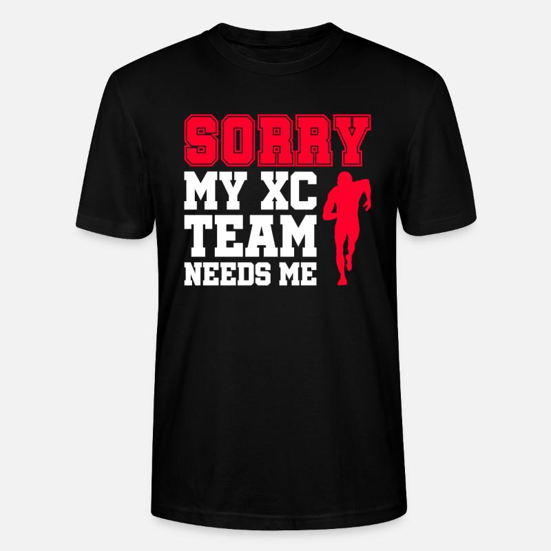 Xc-laufdesign Für Einen - Stanley/Stella Unisex Bio-T-Shirt CRAFTER - Schwarz