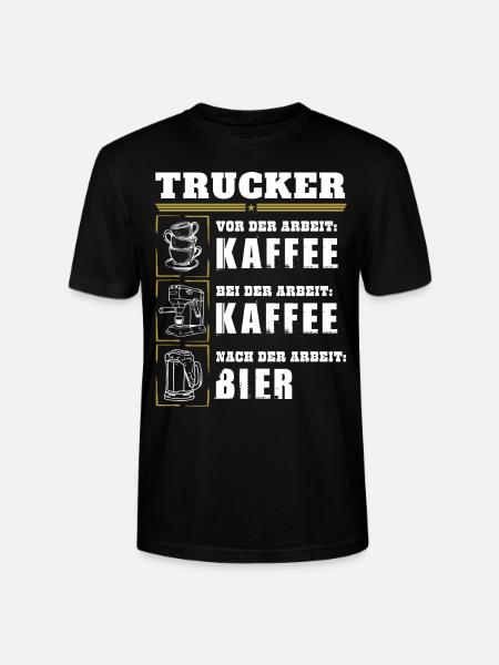 Mon quotidien de camionneur - T-shirt bio CRAFTER Stanley Stella Unisexe - noir