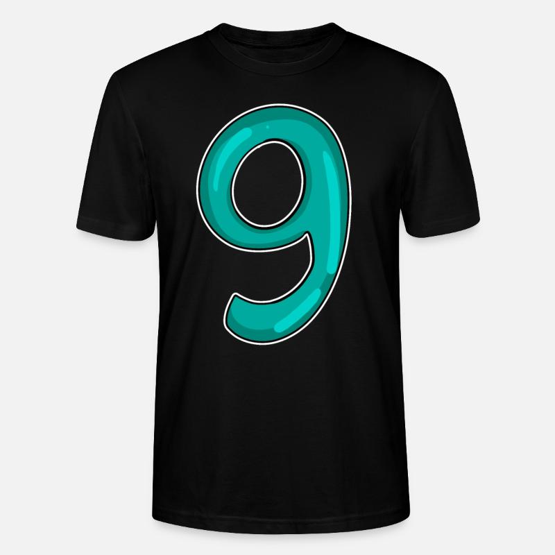 9 - Stanley/Stella Unisex Bio-T-Shirt CRAFTER - Schwarz