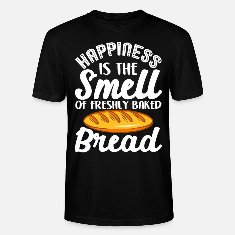 Bread Baking Bread Maker - Stanley/Stella CRAFTER Unisex Organic T-Shirt - black