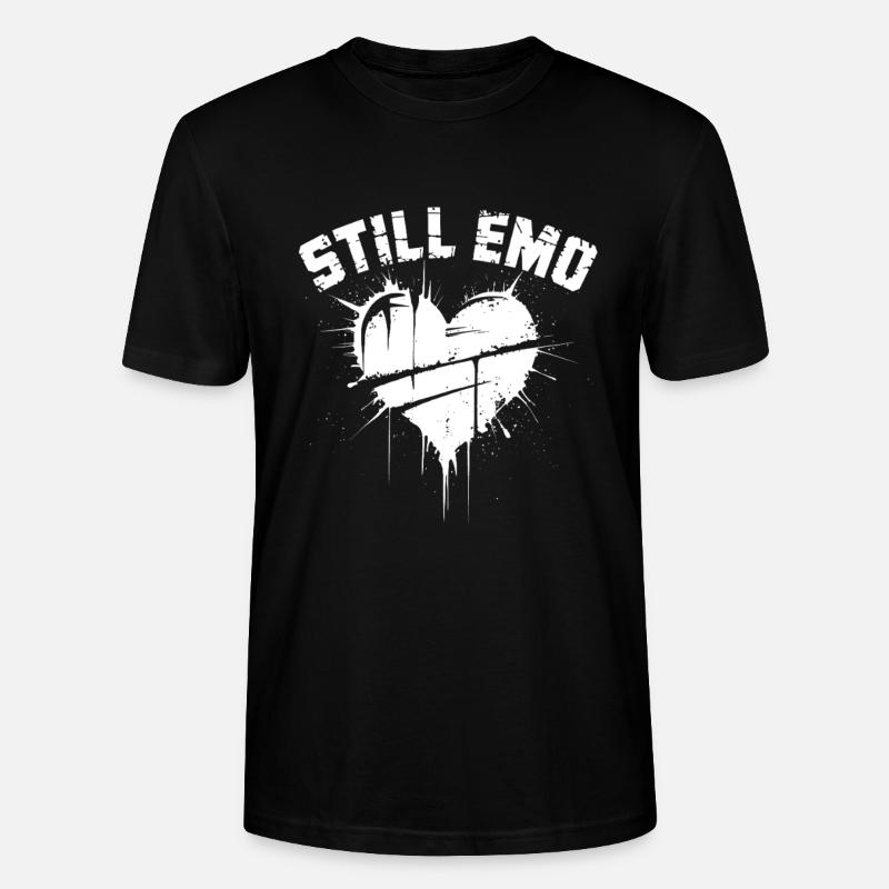 Still Emo! Emo Goth Alternative - Stanley/Stella Unisex Bio-T-Shirt CRAFTER - Schwarz