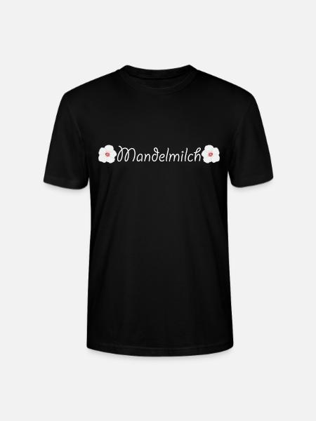 Mandelmilch - Stanley/Stella Unisex Bio-T-Shirt CRAFTER - Schwarz