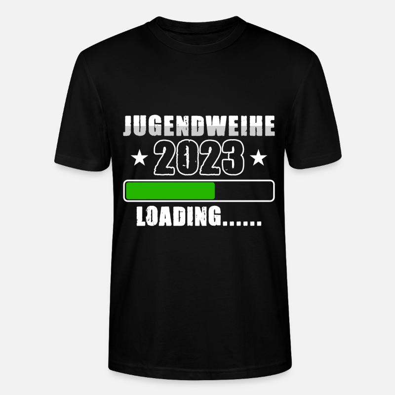 Jugendweihe 2023 Loading - Stanley/Stella Unisex Bio-T-Shirt CRAFTER - Schwarz