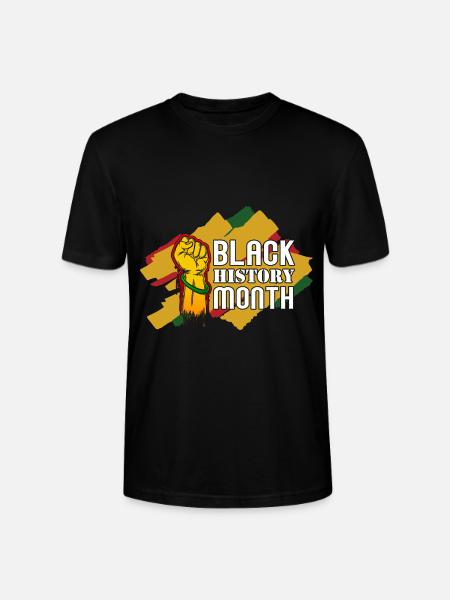 Black History Month Black History - Stanley/Stella CRAFTER Unisex Organic T-Shirt - black