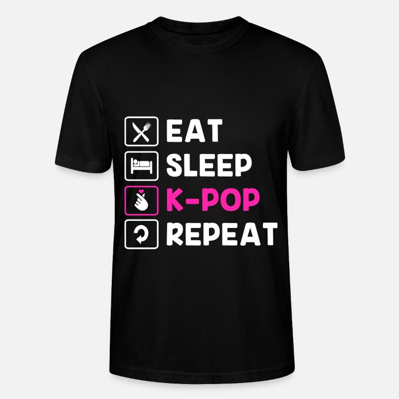 K-Pop - Stanley/Stella Unisex Bio-T-Shirt CRAFTER - Schwarz