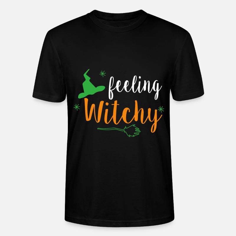 Feeling Witchy T-Shirt - Stanley/Stella Unisex Bio-T-Shirt CRAFTER - Schwarz