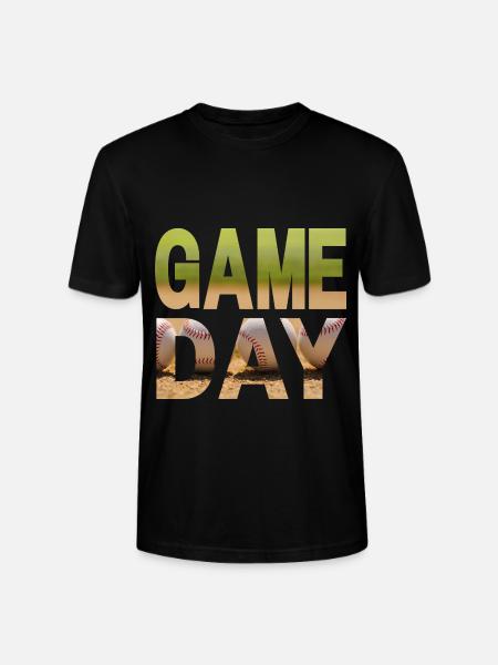 Game Day Baseball - Stanley/Stella Unisex Bio-T-Shirt CRAFTER - Schwarz