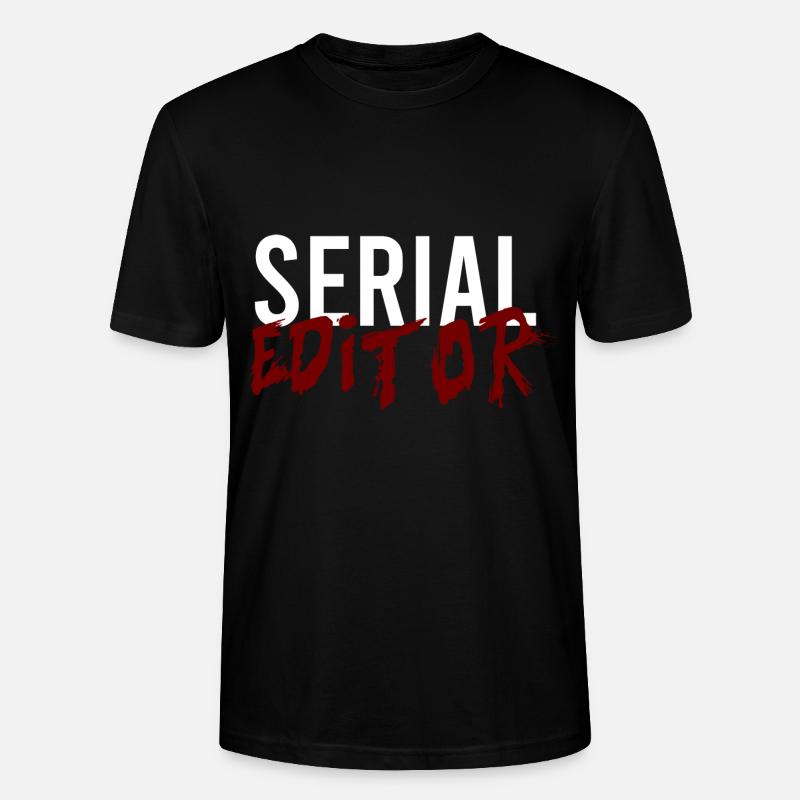 Serieneditor - Stanley/Stella Unisex Bio-T-Shirt CRAFTER - Schwarz