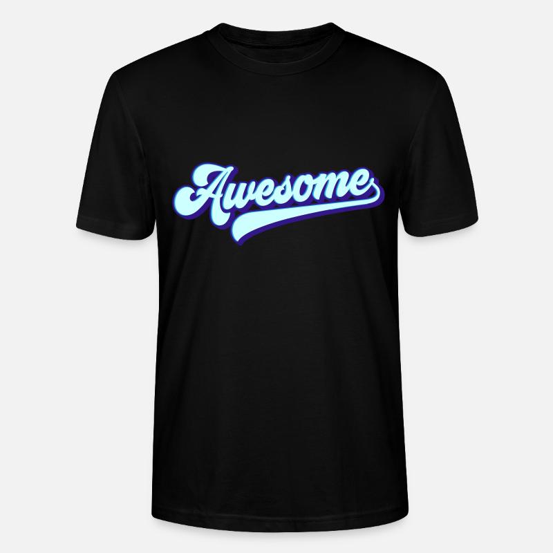 Awesome | Farben änderbsr - Stanley/Stella Unisex Bio-T-Shirt CRAFTER - Schwarz