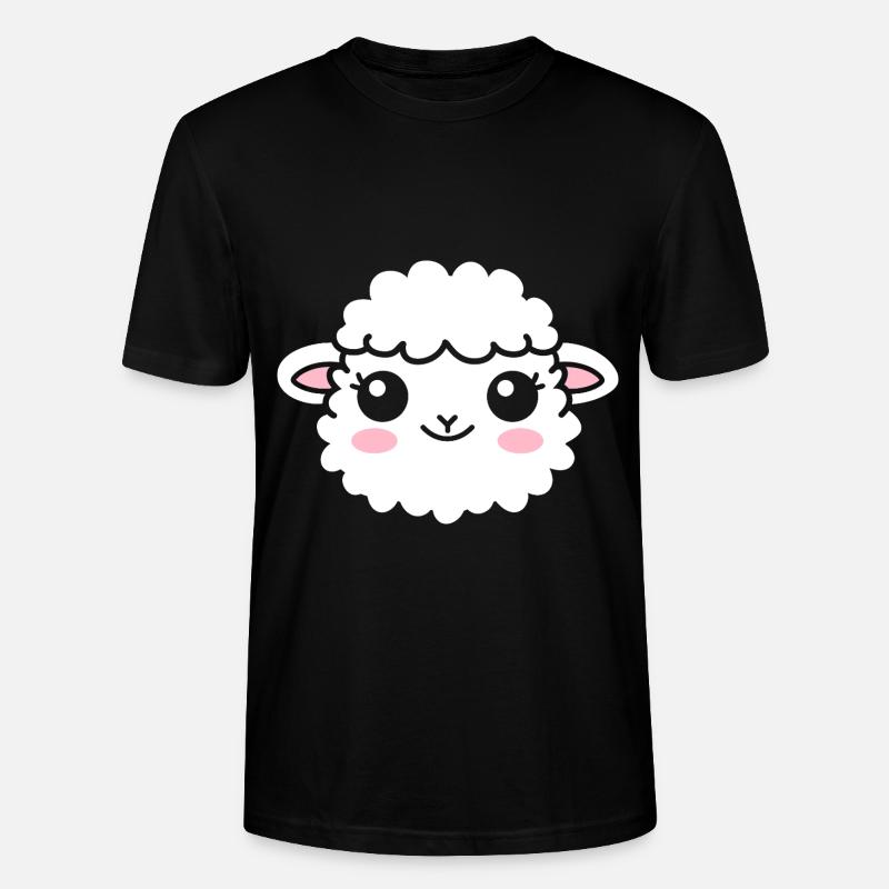 Schaf - Stanley/Stella Unisex Bio-T-Shirt CRAFTER - Schwarz