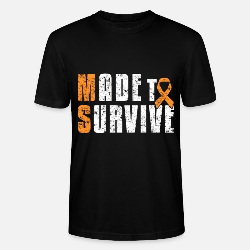 Made to Survive - Stanley/Stella Unisex Bio-T-Shirt CRAFTER - Schwarz