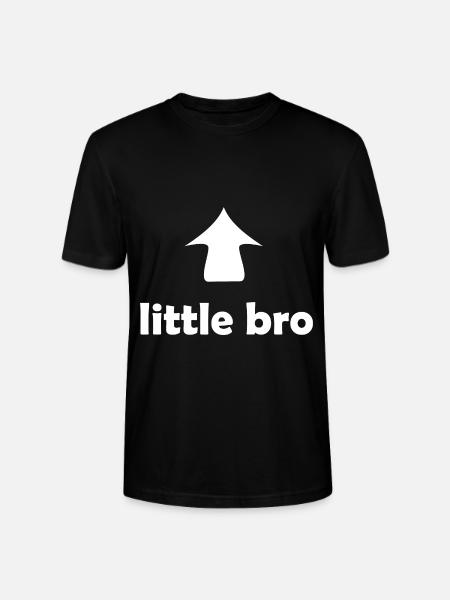 Pour le petit frère - T-shirt bio CRAFTER Stanley Stella Unisexe - noir