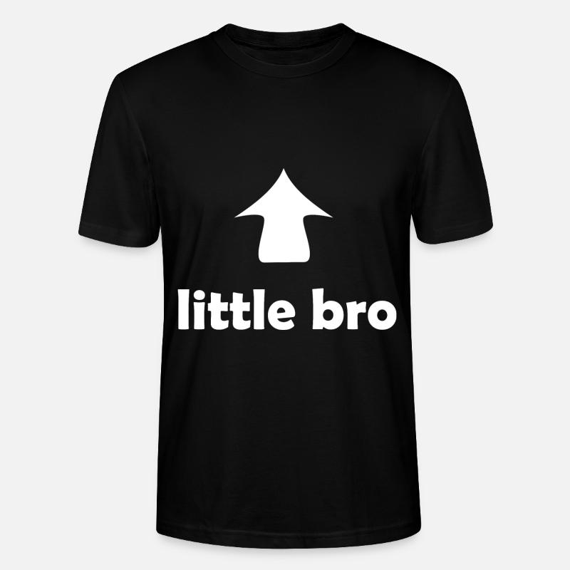 Pour le petit frère - T-shirt bio CRAFTER Stanley Stella Unisexe - noir