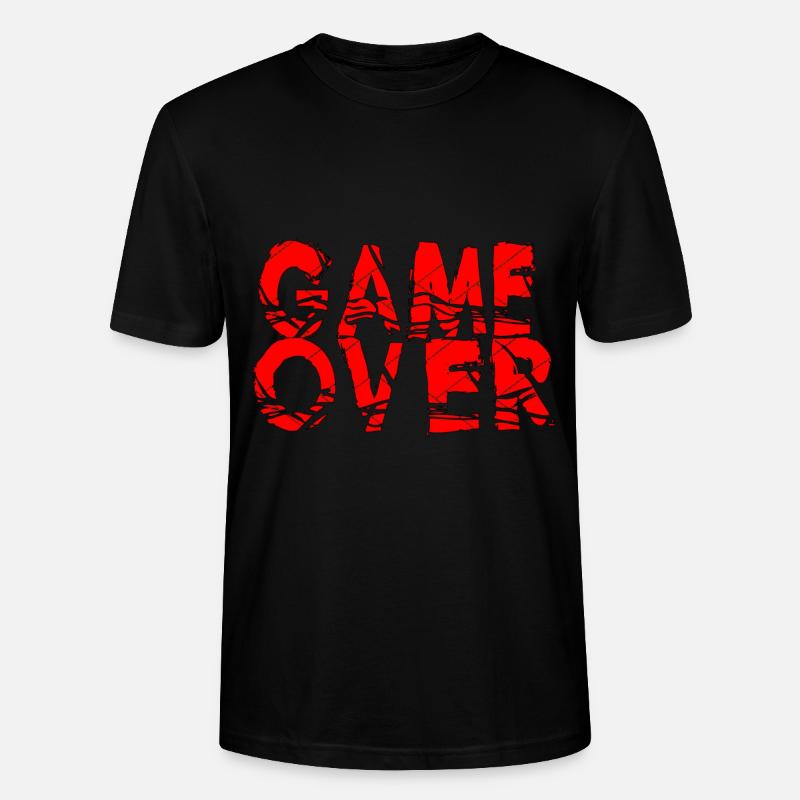 game over - Stanley/Stella Unisex Bio-T-Shirt CRAFTER - Schwarz