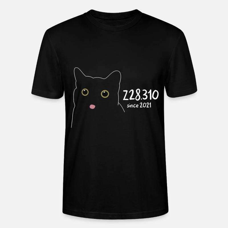 Z28.310 since 2021 Code - Stanley/Stella CRAFTER Unisex Organic T-Shirt - black