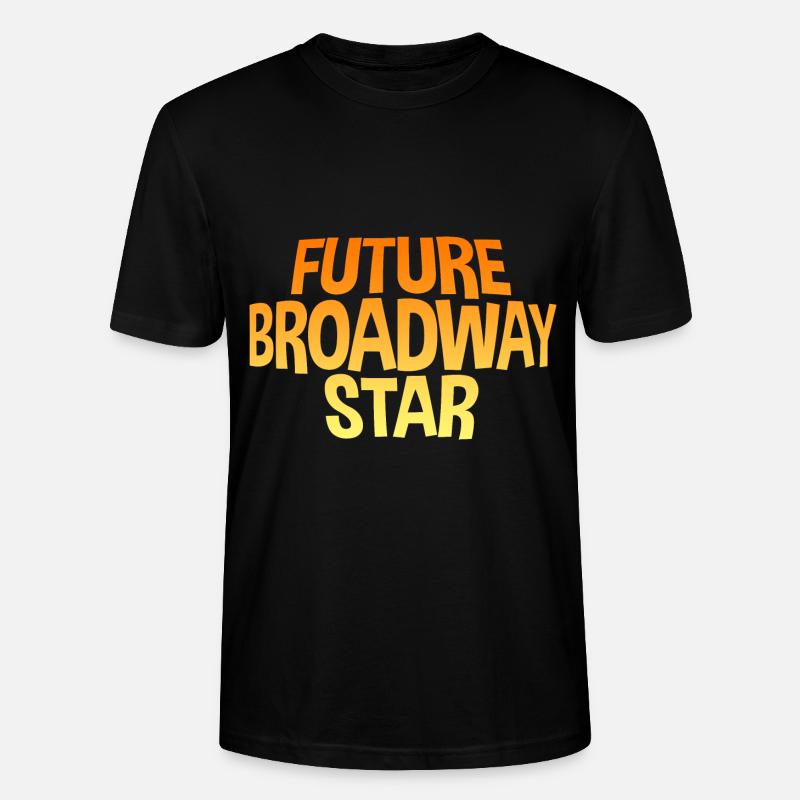 Future Broadway Star - Stanley/Stella Unisex Bio-T-Shirt CRAFTER - Schwarz