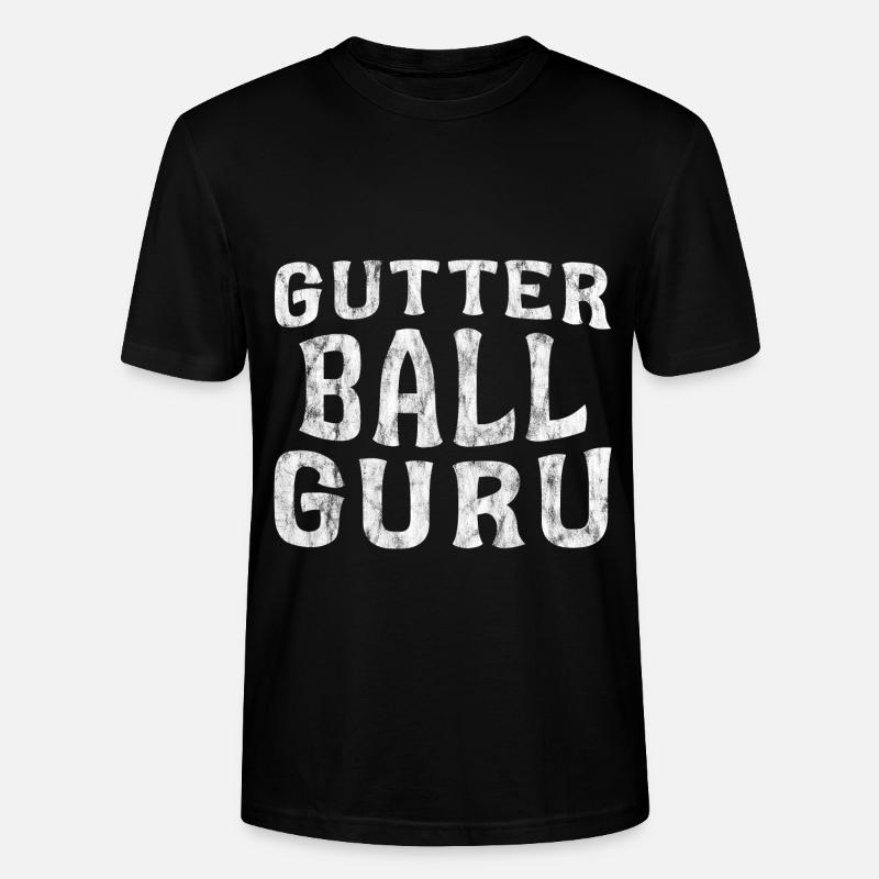 Gutter Ball Guru 5 - Stanley/Stella Unisex Bio-T-Shirt CRAFTER - Schwarz