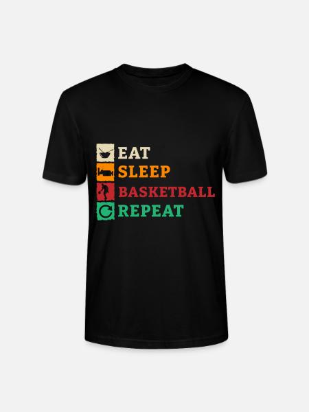 Basketballer Basketball Basketballmanschaft - Stanley/Stella Unisex Bio-T-Shirt CRAFTER - Schwarz