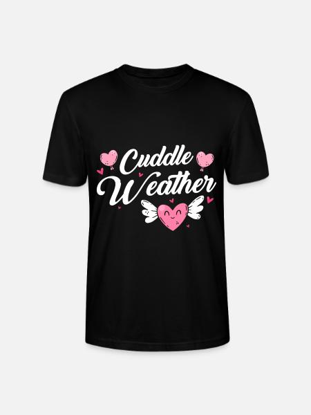 Liebe Umarmung Kinder - Stanley/Stella Unisex Bio-T-Shirt CRAFTER - Schwarz