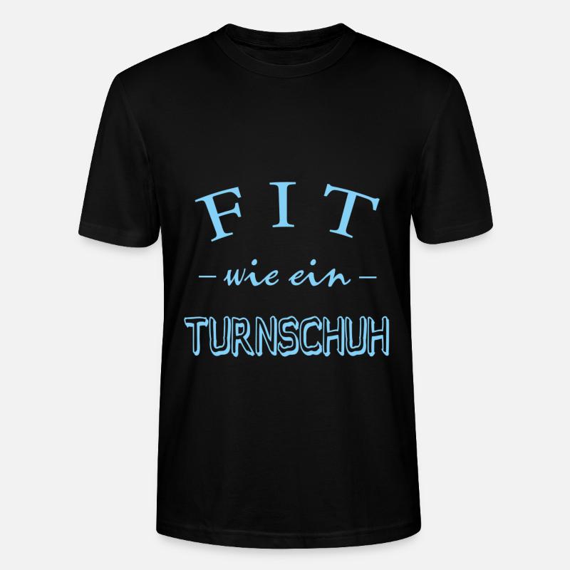 Fit wie ein Turnschuh - Stanley/Stella Unisex Bio-T-Shirt CRAFTER - Schwarz