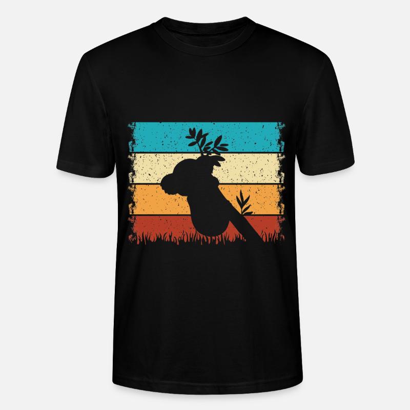 Koala - Stanley/Stella Unisex Bio-T-Shirt CRAFTER - Schwarz