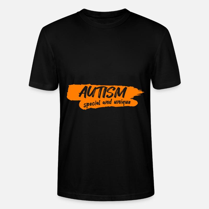 Autismus - Stanley/Stella Unisex Bio-T-Shirt CRAFTER - Schwarz